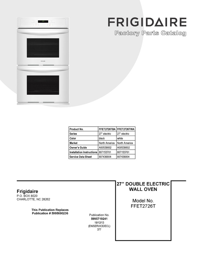 Diagram for FFET2726TWA