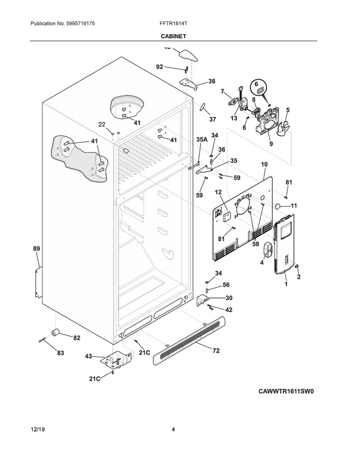 Diagram for FFTR1814TBF