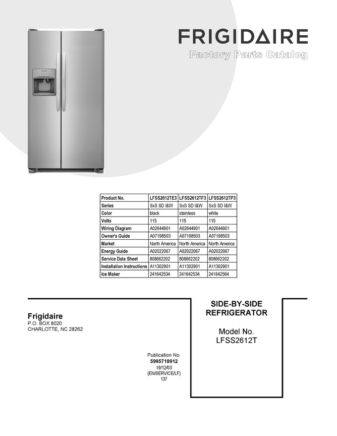 Diagram for LFSS2612TE3