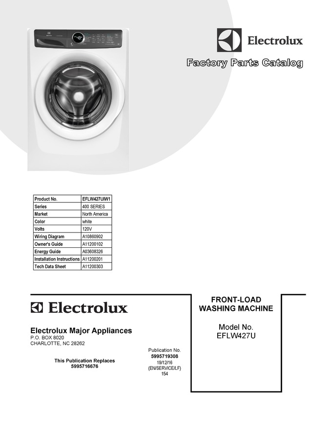 Diagram for EFLW427UIW1