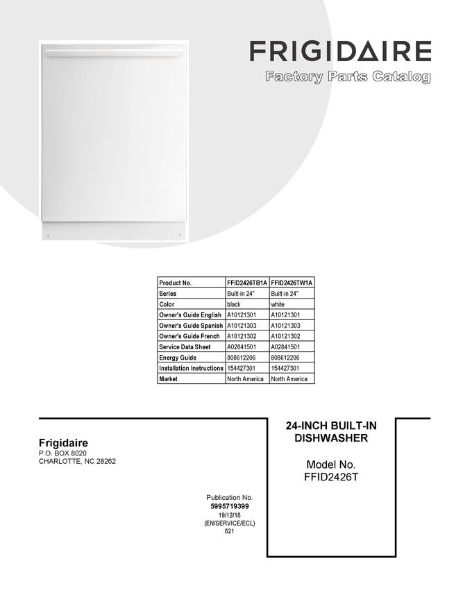 Diagram for FFID2426TB1A