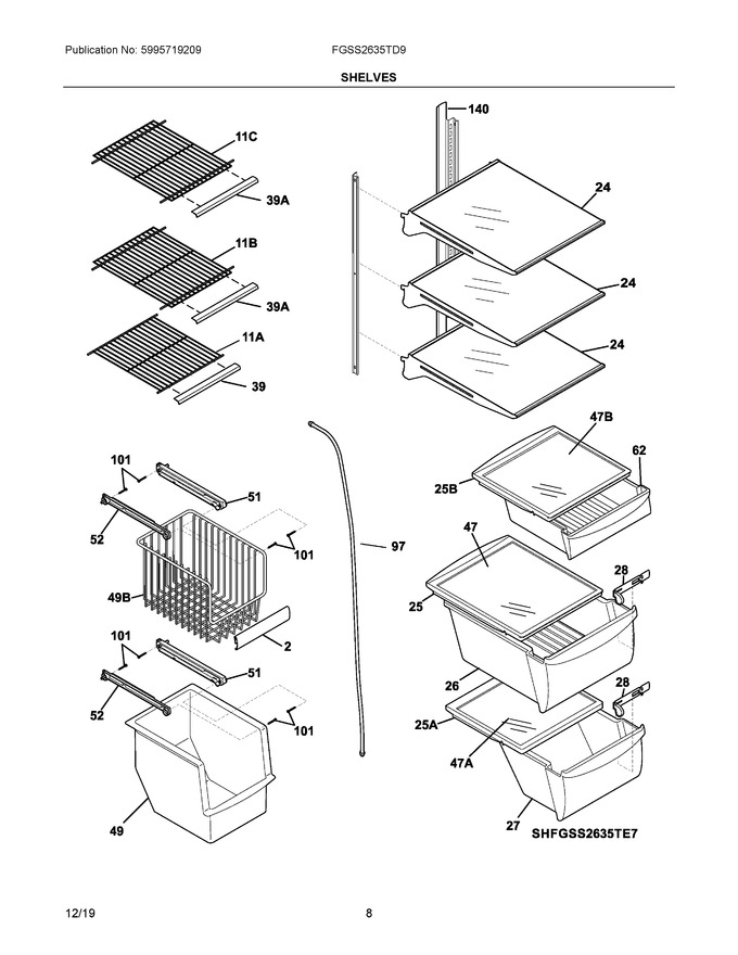 Diagram for FGSS2635TD9