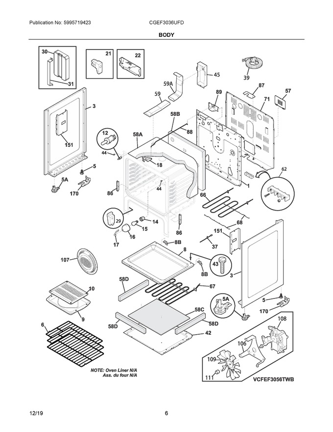 Diagram for CGEF3036UFD