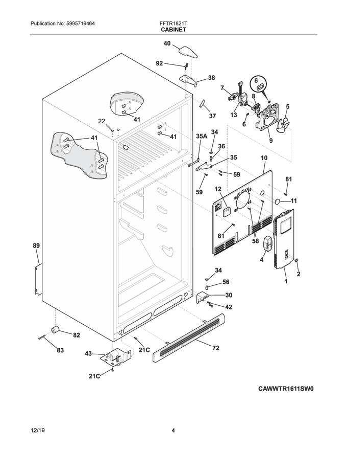 Diagram for FFTR1821TD6