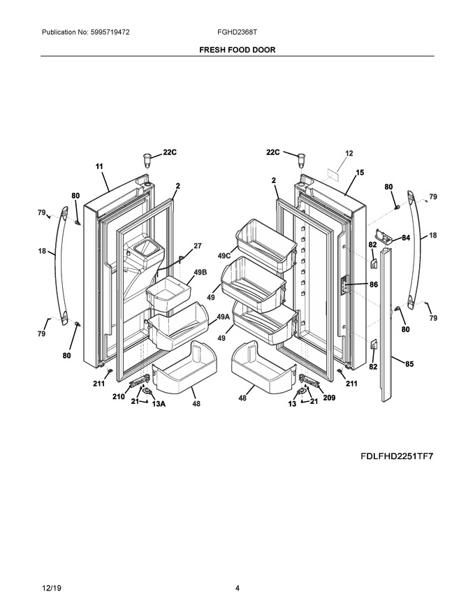 Diagram for FGHD2368TF8