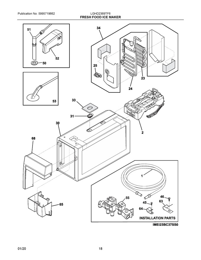 Diagram for LGHD2369TF6