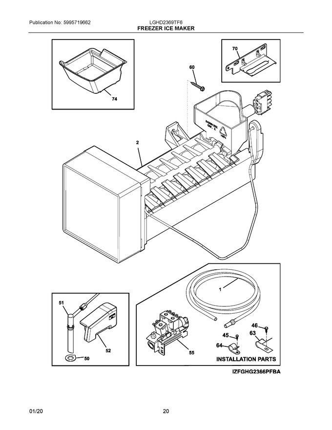 Diagram for LGHD2369TF6