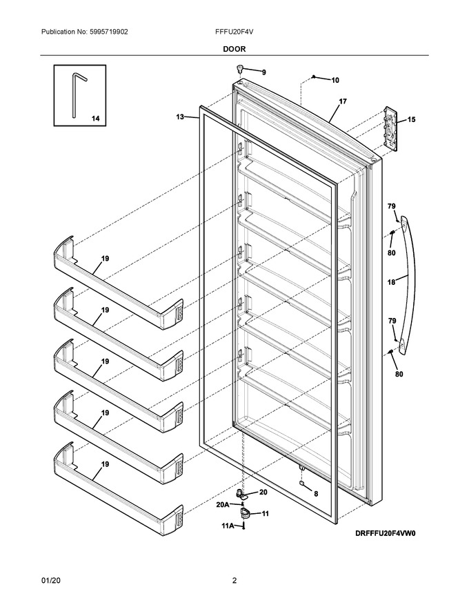 Diagram for FFFU20F4VW0