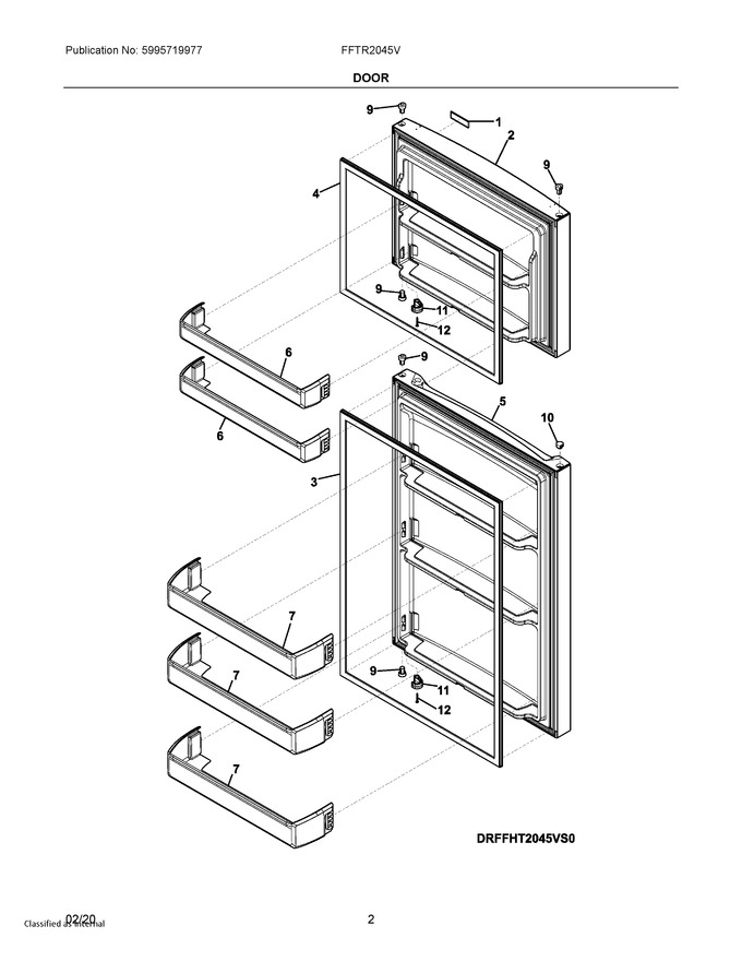 Diagram for FFTR2045VS0