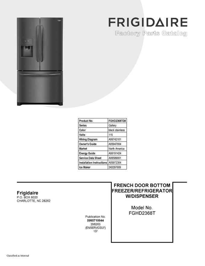 Diagram for FGHD2368TD8