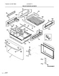 Diagram for 02 - Freezer Drawer, Baskets
