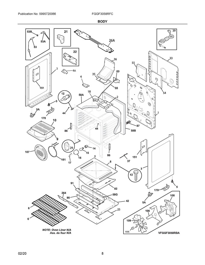 Diagram for FGGF3058RFC
