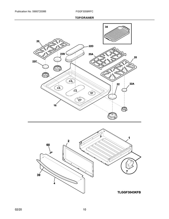 Diagram for FGGF3058RFC