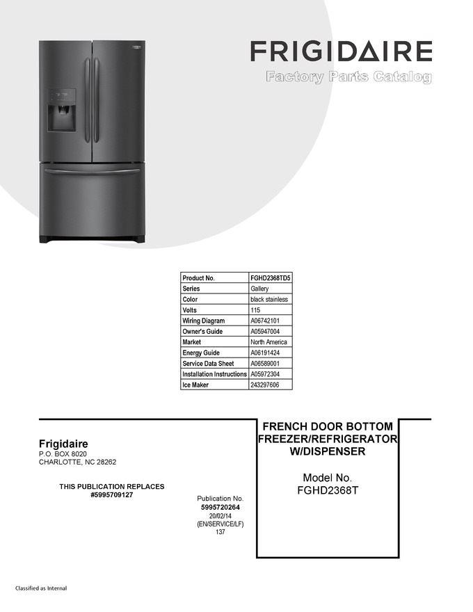 Diagram for FGHD2368TD5