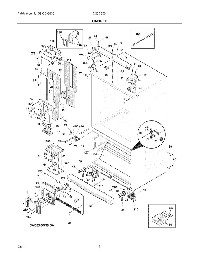 Diagram for EI28BS56IWB