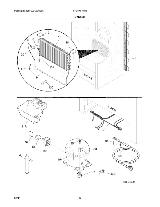 Diagram for FFU14F7HWL