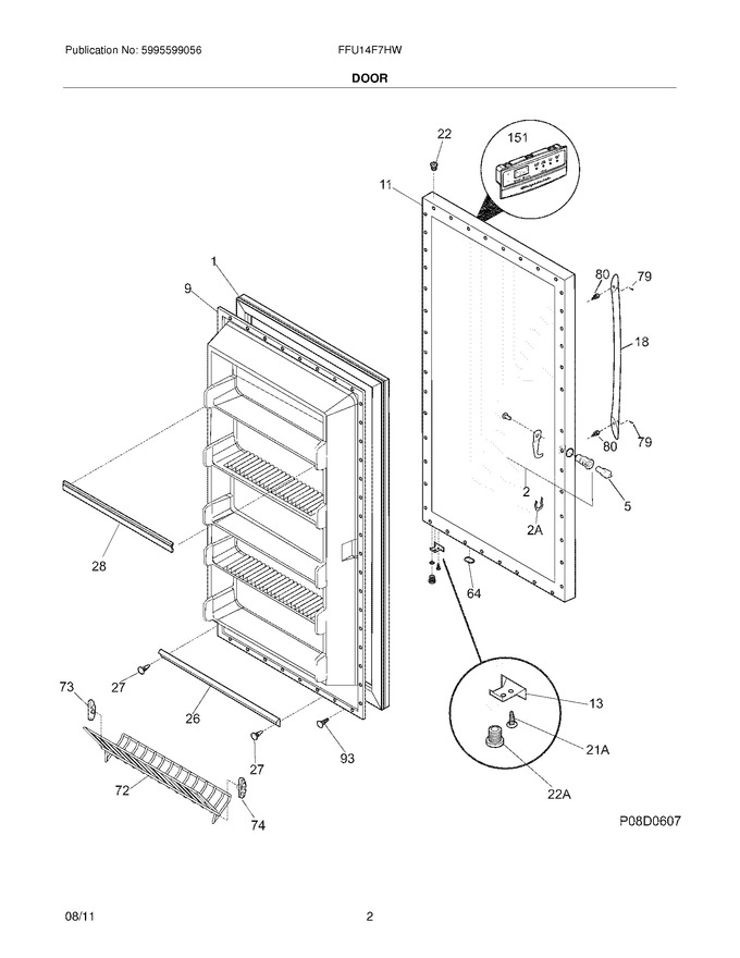 Diagram for FFU14F7HWL