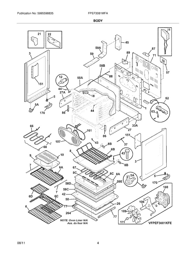 Diagram for FPEF3081MFA