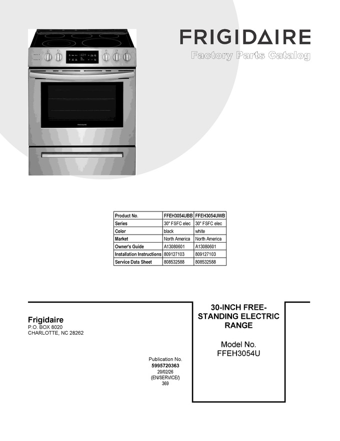 Diagram for FFEH3054UWB