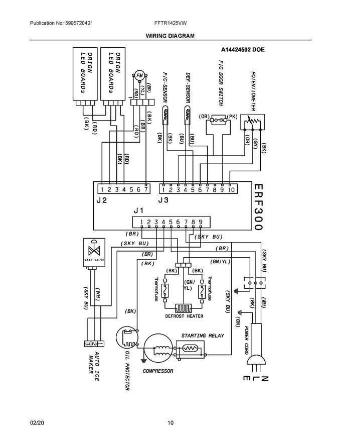 Diagram for FFTR1425VW
