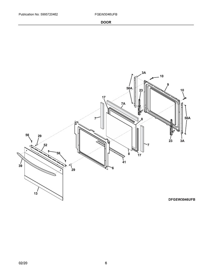 Diagram for FGEW3046UFB