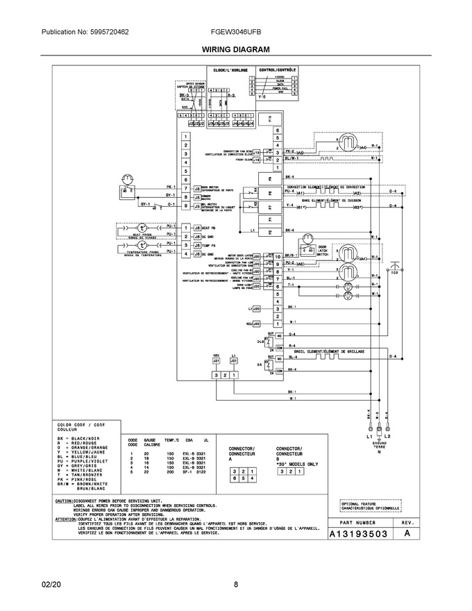 Diagram for FGEW3046UFB
