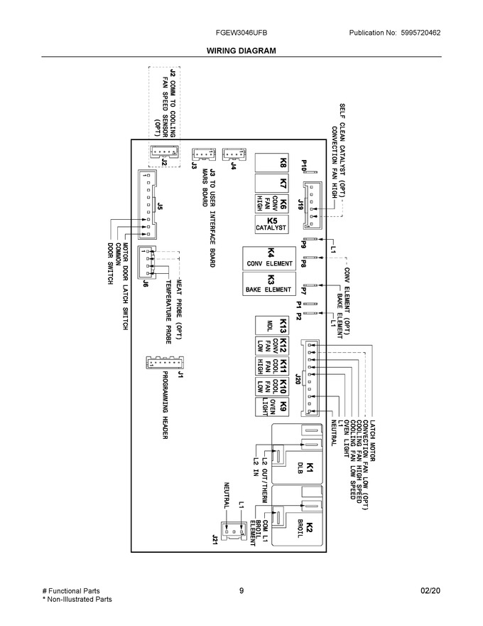 Diagram for FGEW3046UFB