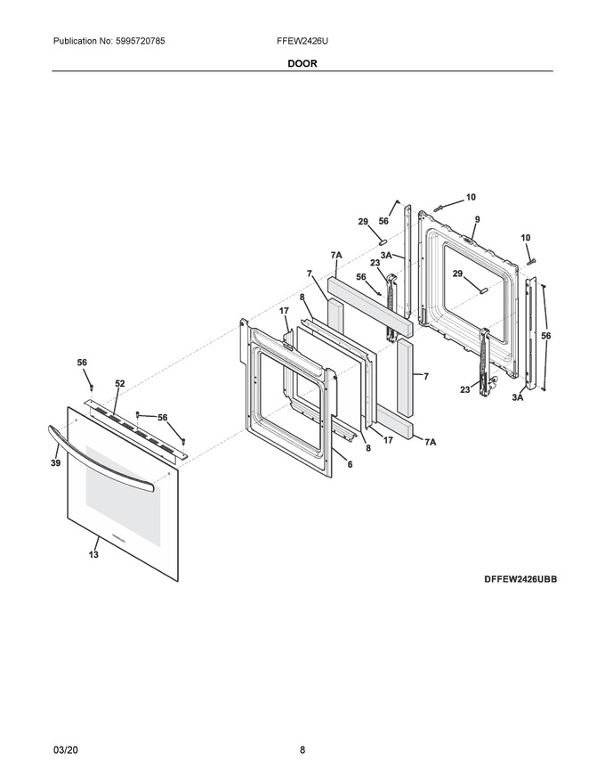 Diagram for FFEW2426UWB