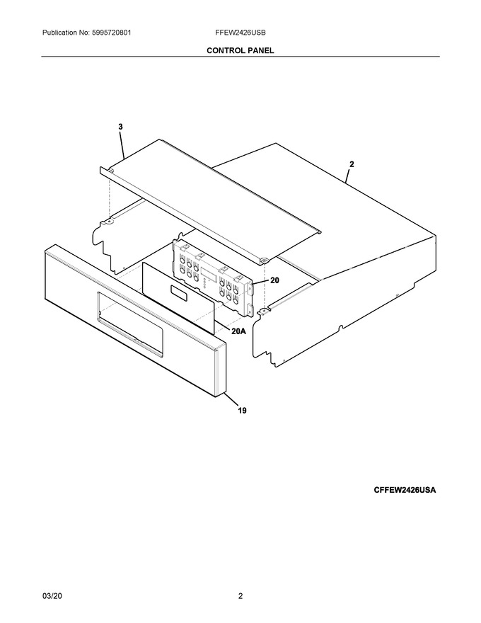 Diagram for FFEW2426USB