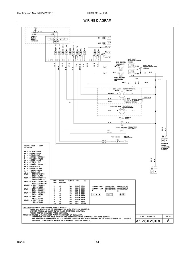 Diagram for FFGH3054USA