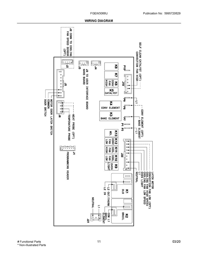 Diagram for FGEW3066UDA