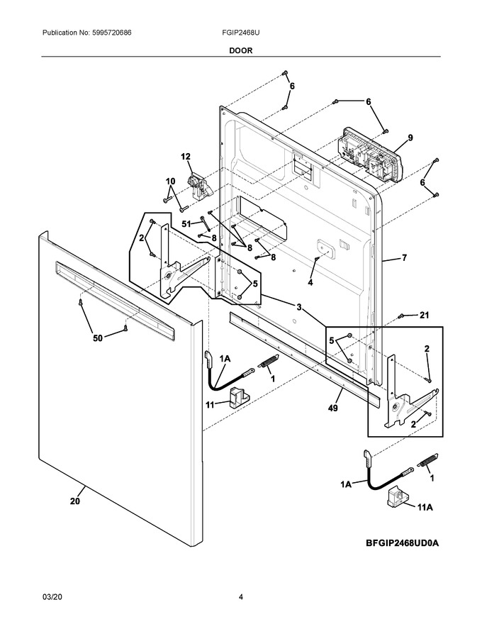 Diagram for FGIP2468UD0A