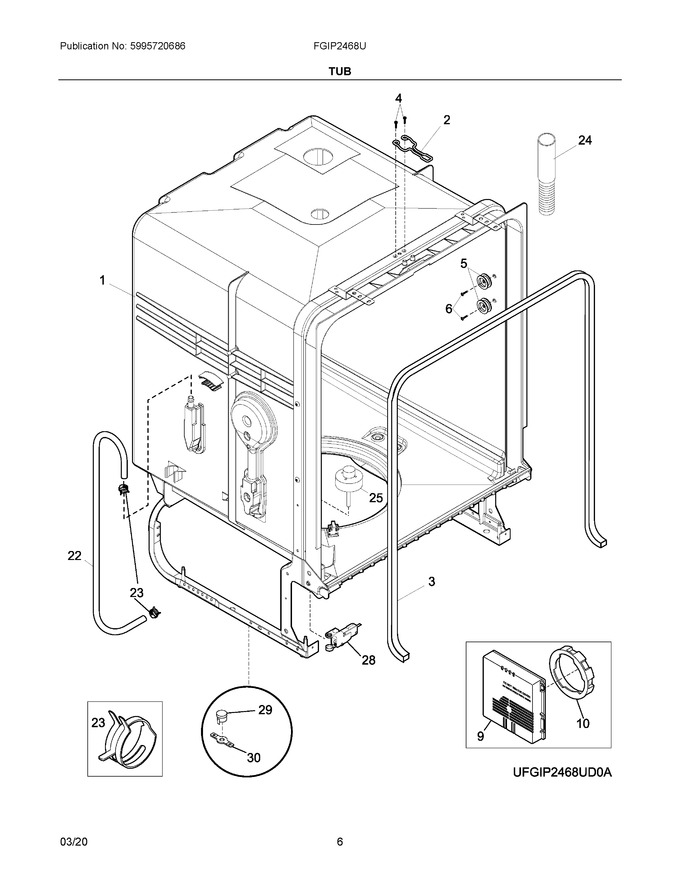 Diagram for FGIP2468UD0A