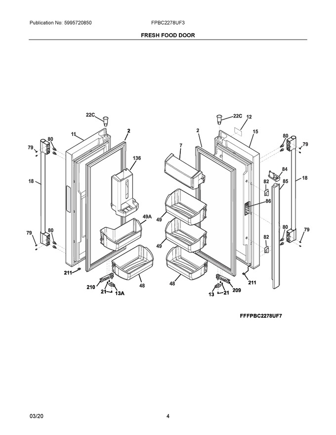 Diagram for FPBC2278UF3