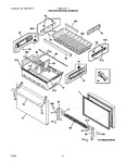 Diagram for 02 - Freezer Drawer, Baskets