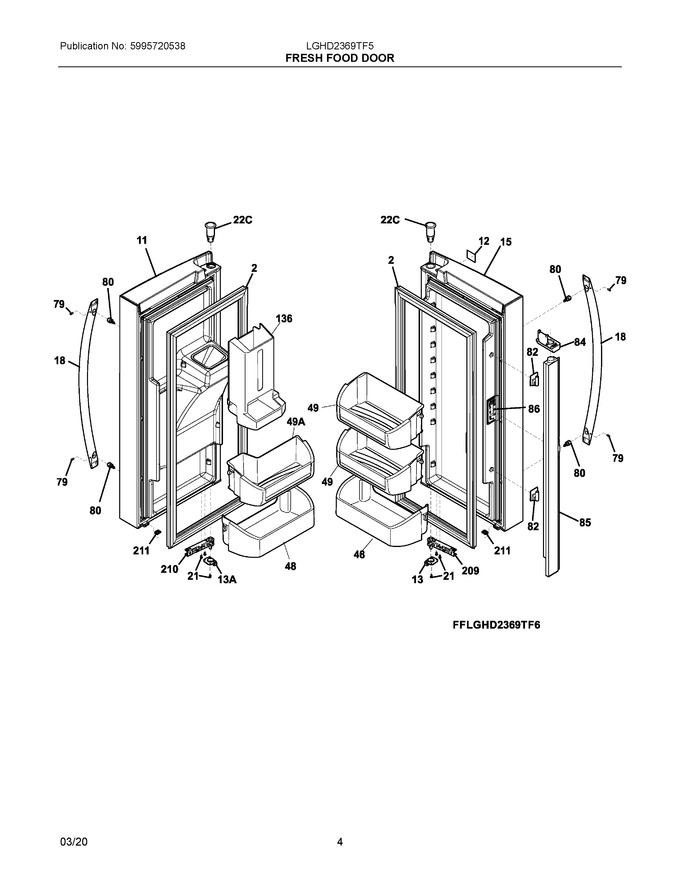 Diagram for LGHD2369TF5