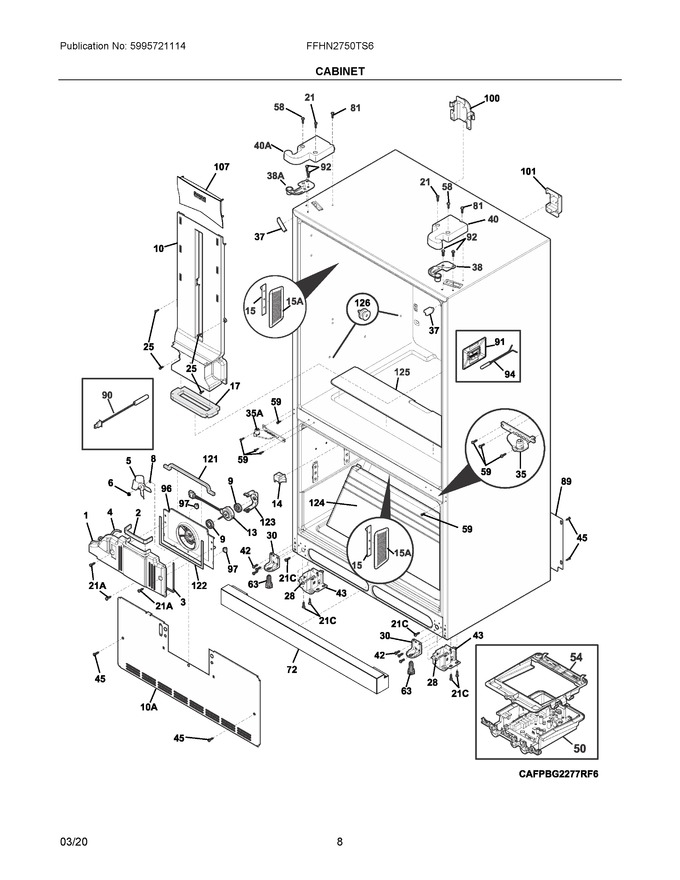 Diagram for FFHN2750TS6