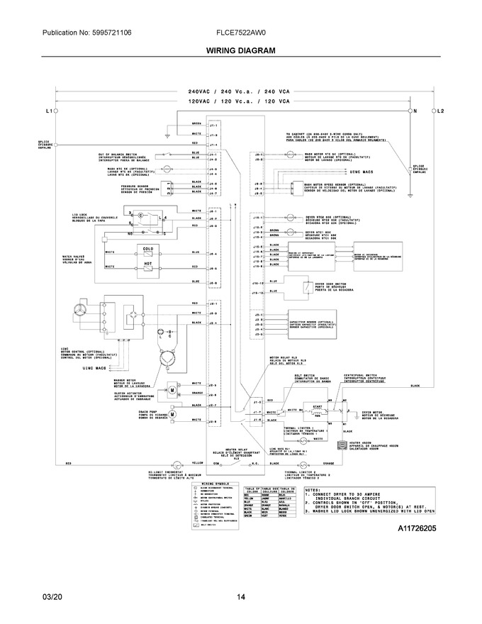 Diagram for FLCE7522AW0