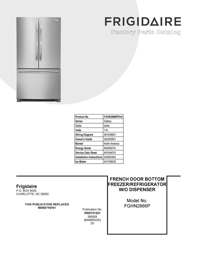 Diagram for FGHN2866PPAA