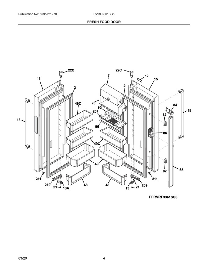 Diagram for RVRF3361SS5