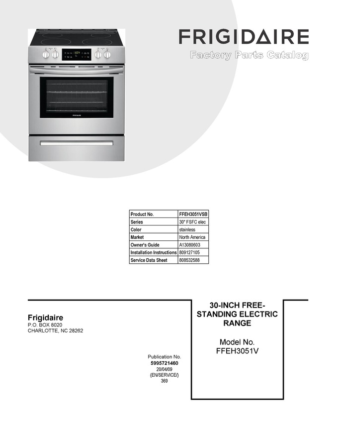 Diagram for FFEH3051VSB