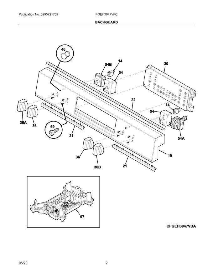 Diagram for FGEH3047VFC