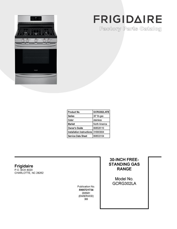 Diagram for GCRG302LAFB