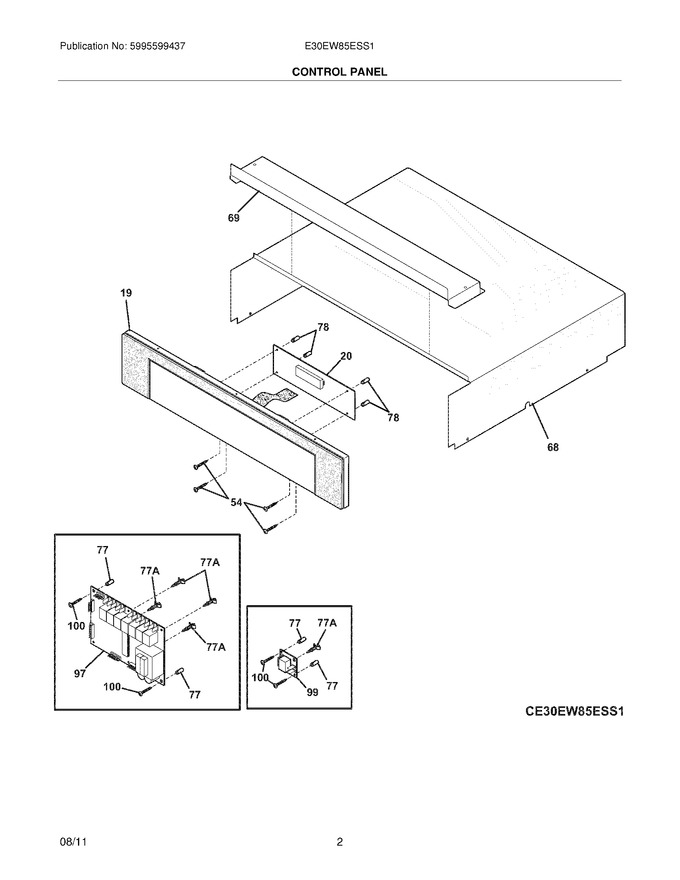 Diagram for E30EW85ESS1