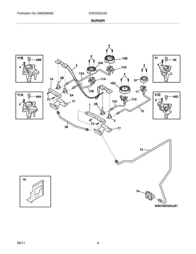 Diagram for EI30DS55JS3