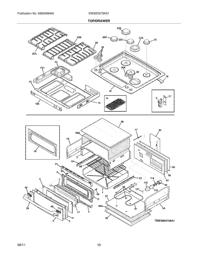 Diagram for EW30DS75KS1