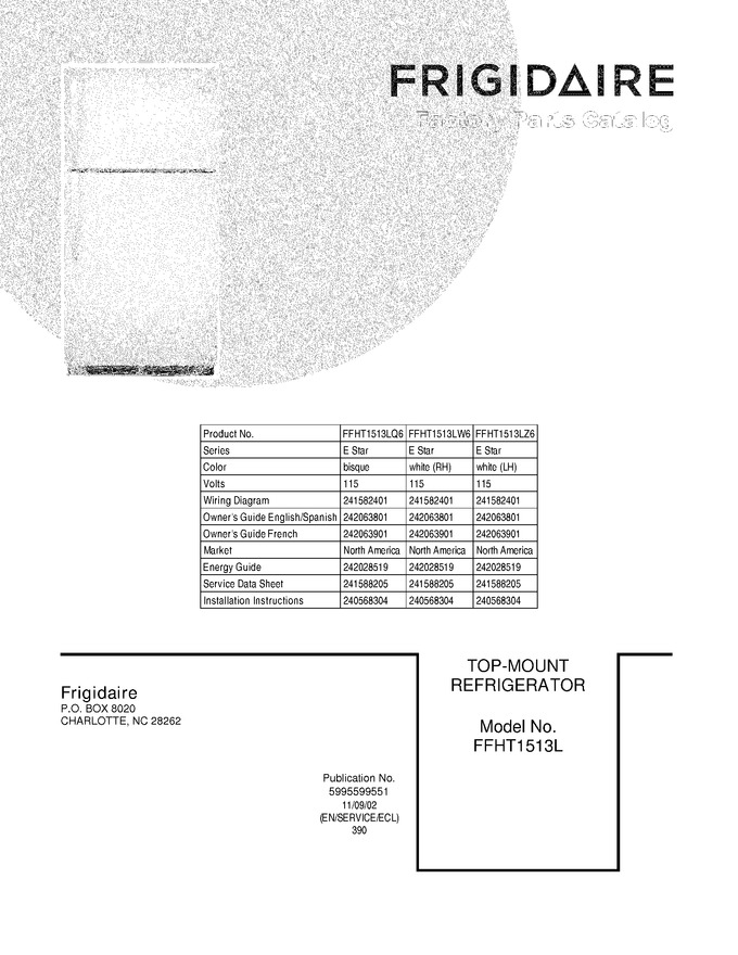 Diagram for FFHT1513LQ6