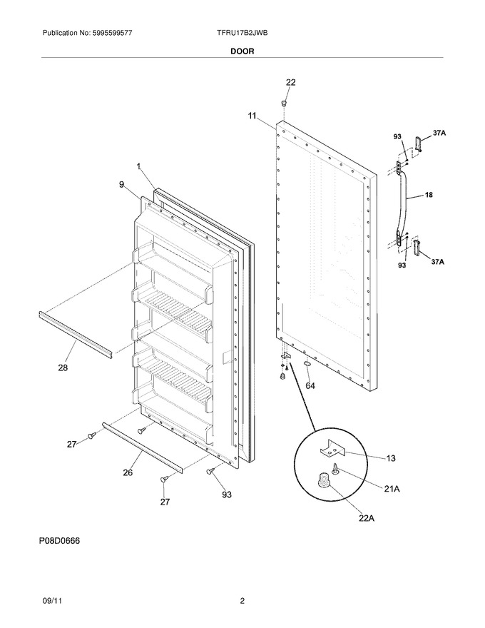 Diagram for TFRU17B2JWB