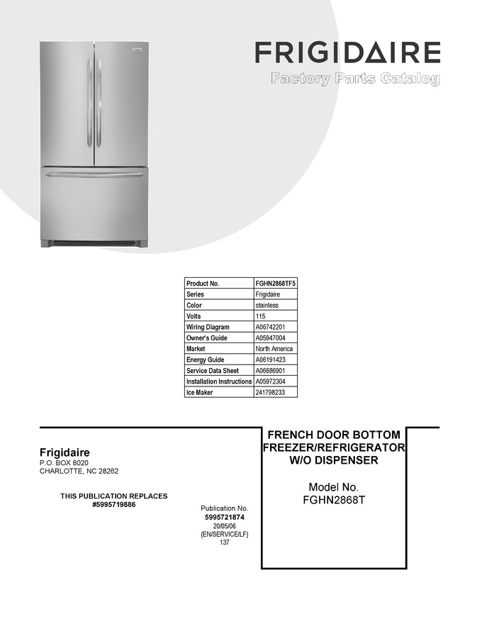 Diagram for FGHN2868TF5