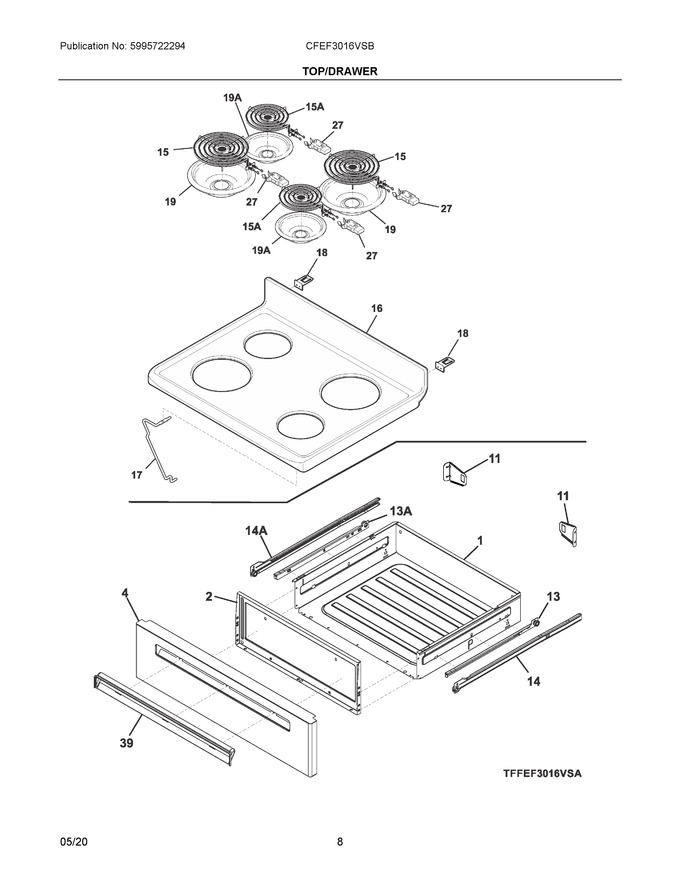 Diagram for CFEF3016VSB